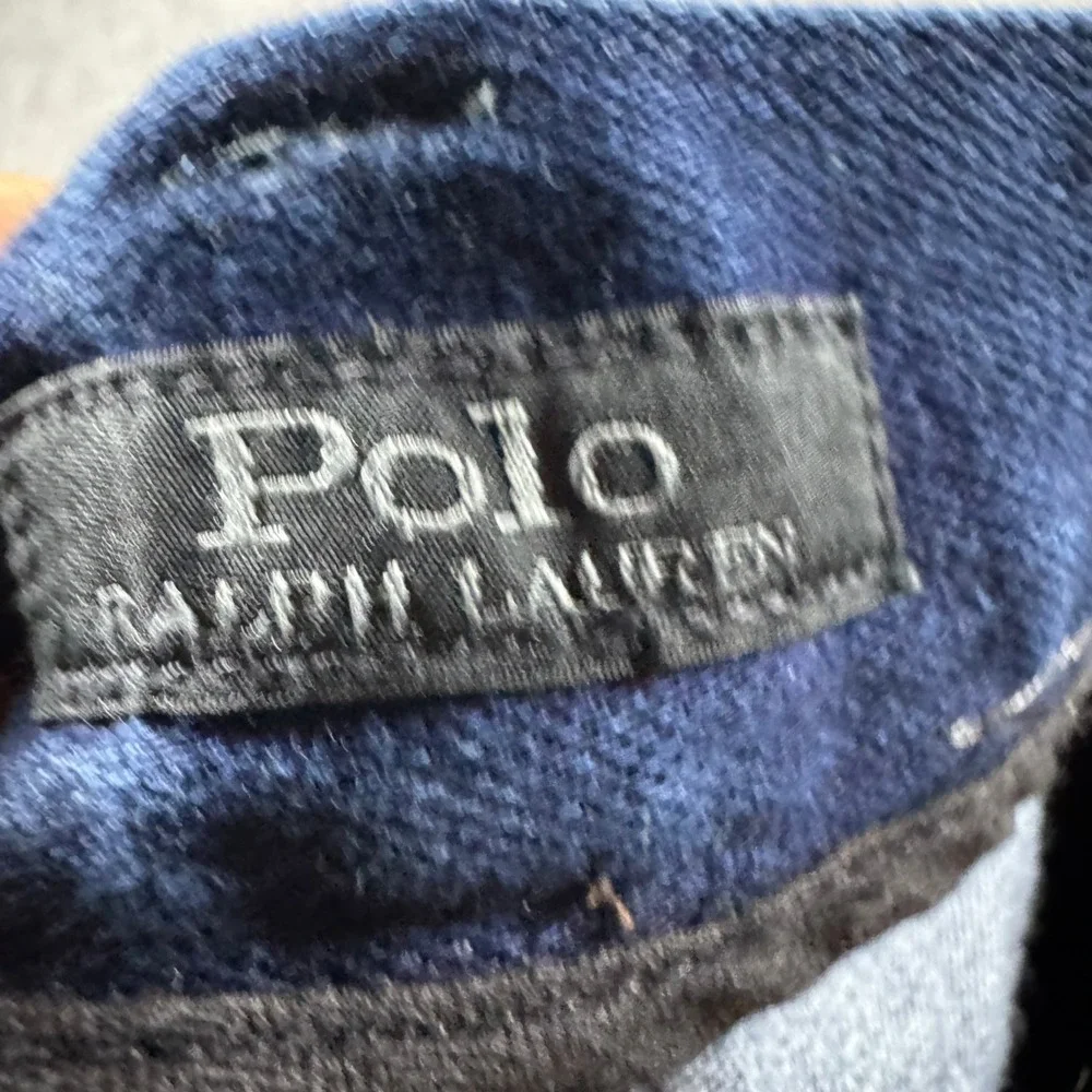 Polo Ralph Lauren Jeans Men 32x32 Blue Prospect Straight Stretch Dark Wash Denim